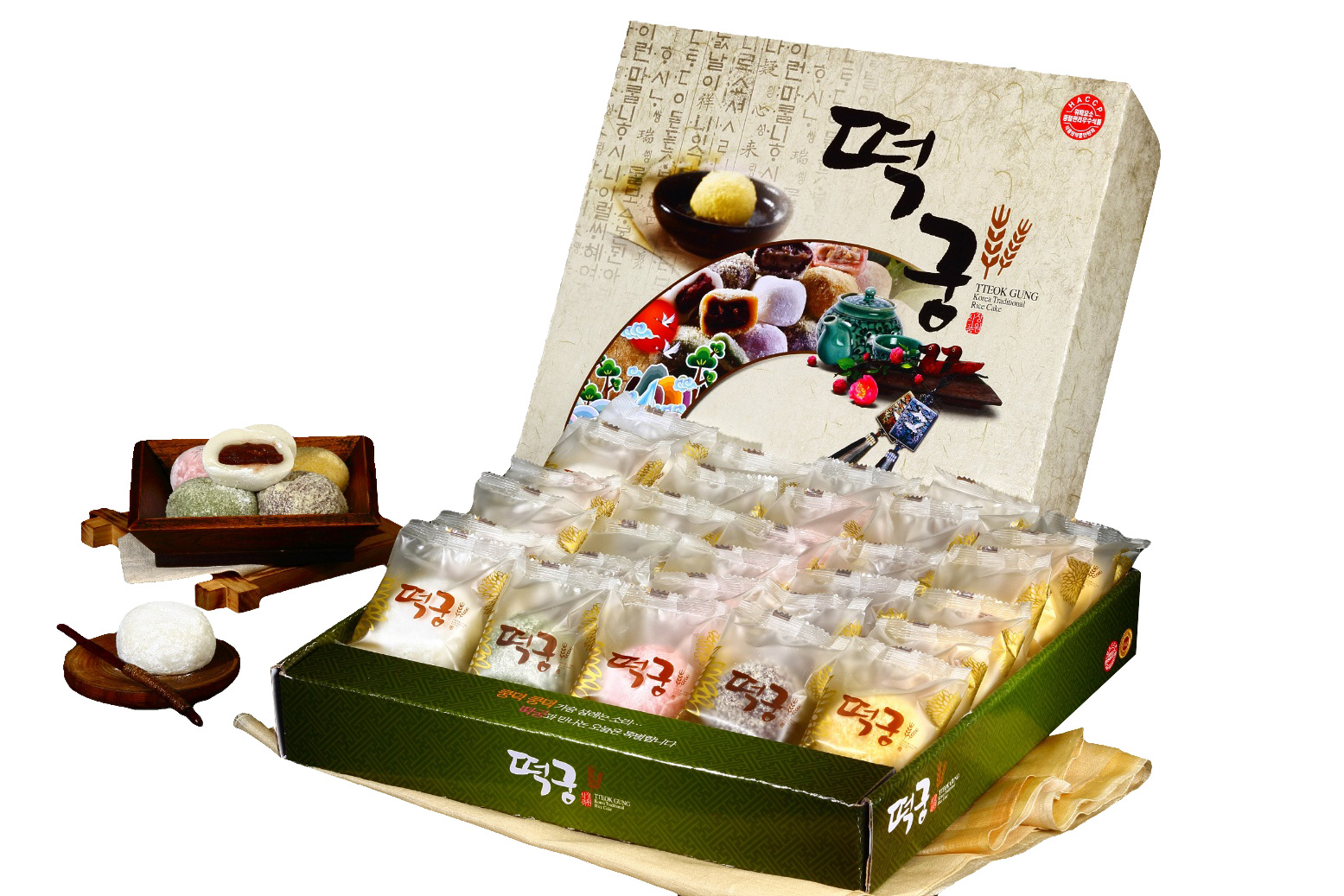 떡궁 우리찹쌀떡3호 (선물세트30구)