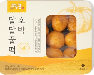 호박달달 꿀떡(크리치즈 앙금) 220g-5팩(묶음구성)
